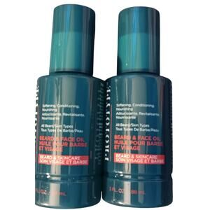 Prototype Beard Oil for Soften &  Condition Facial Hair & Skin (Qty 2) 3 oz ea.